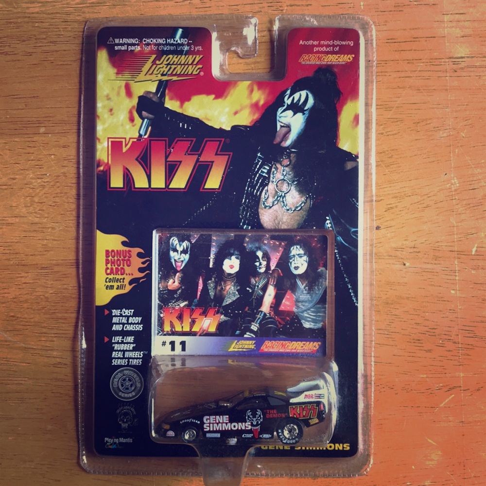 JOHNNY LIGHTNING KISS vintage diecast stock car